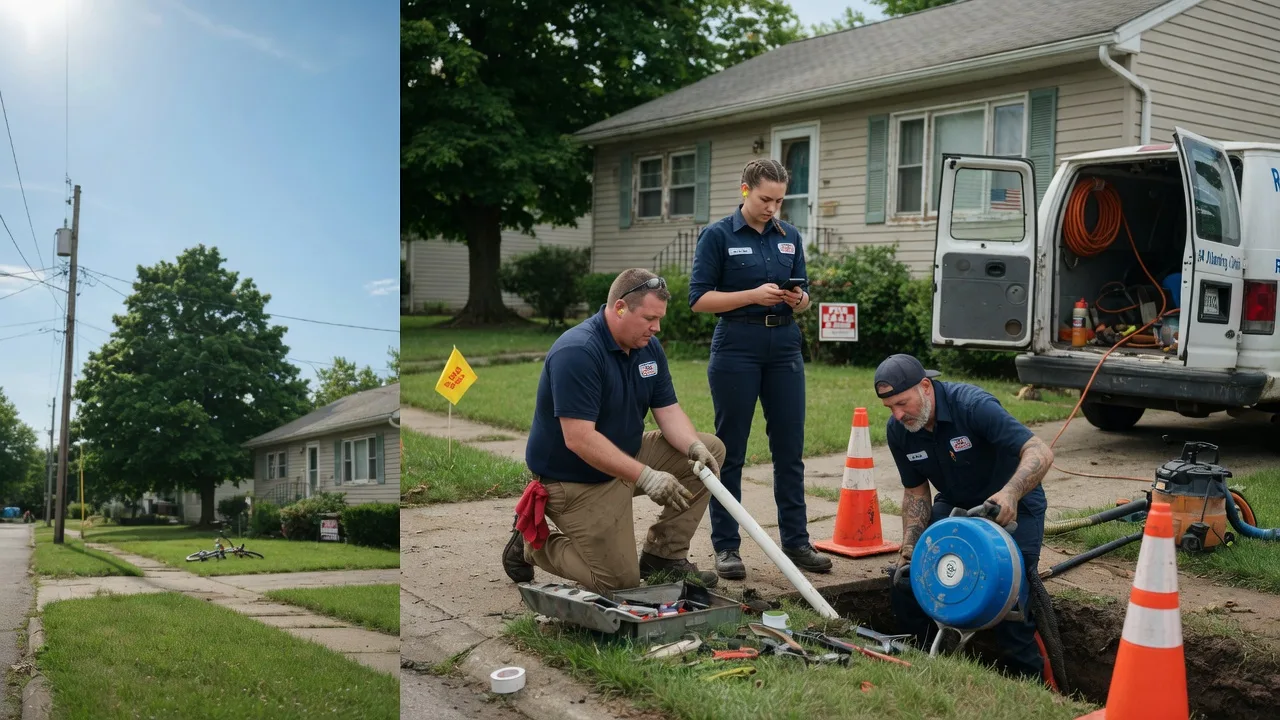 Sewer Line Repair in Twelve Mile, IN near me